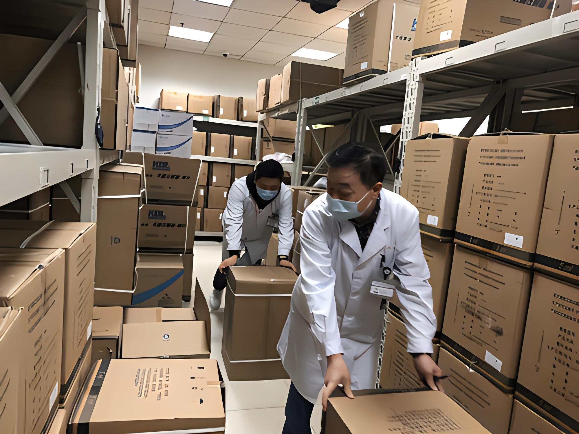 疫情防控物資庫